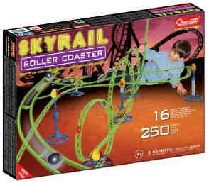 Skyrail marble run Rollercoaster construction Kit